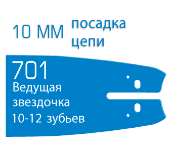 картинка Шина пильная Iggesund HARVESTER BAR .404" BL2701-113