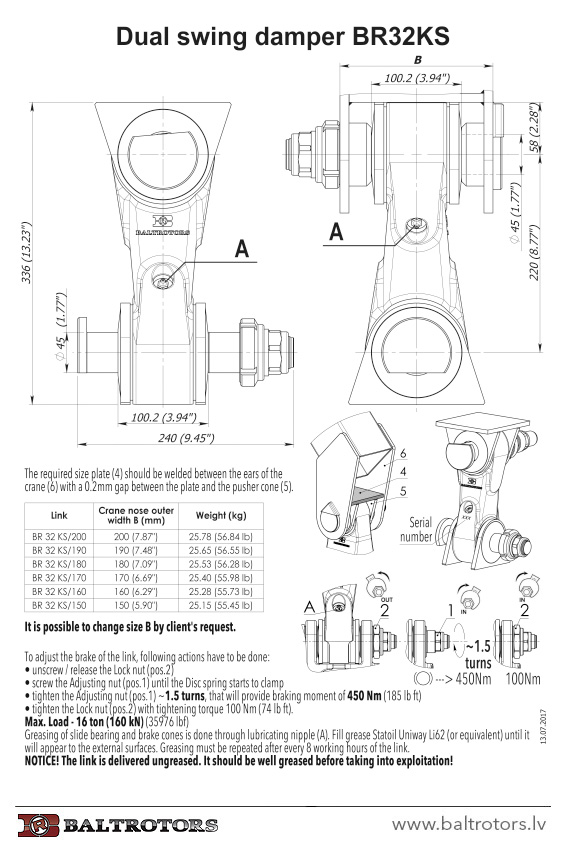 картинка Подвеска BR32KS
