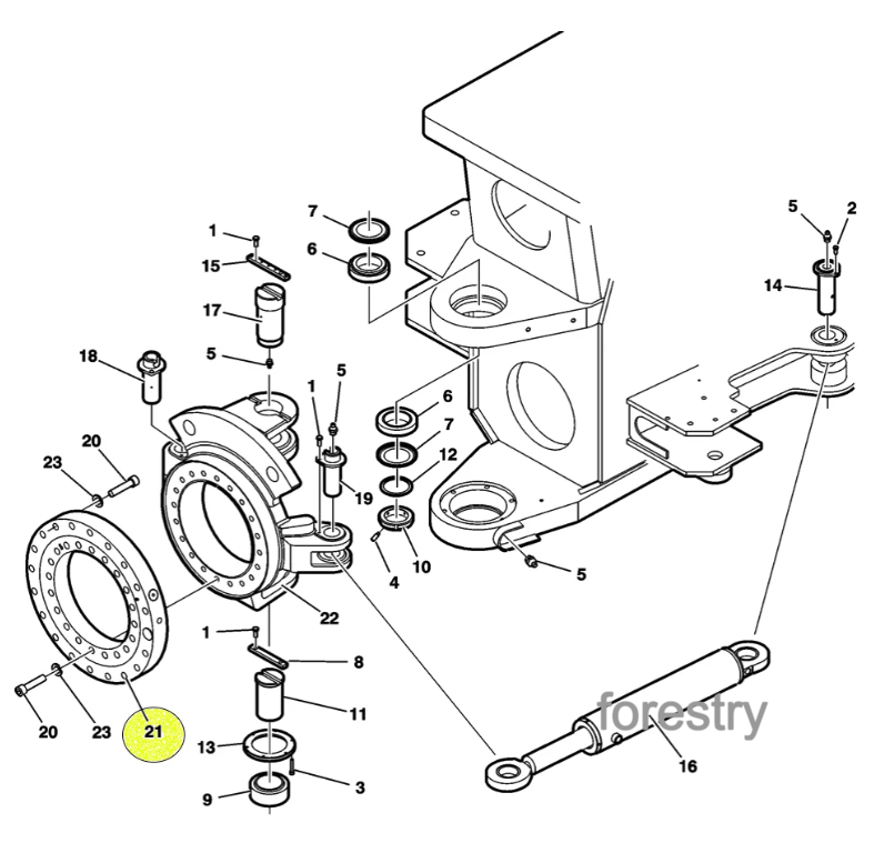 картинка Подшипник John Deere F075460