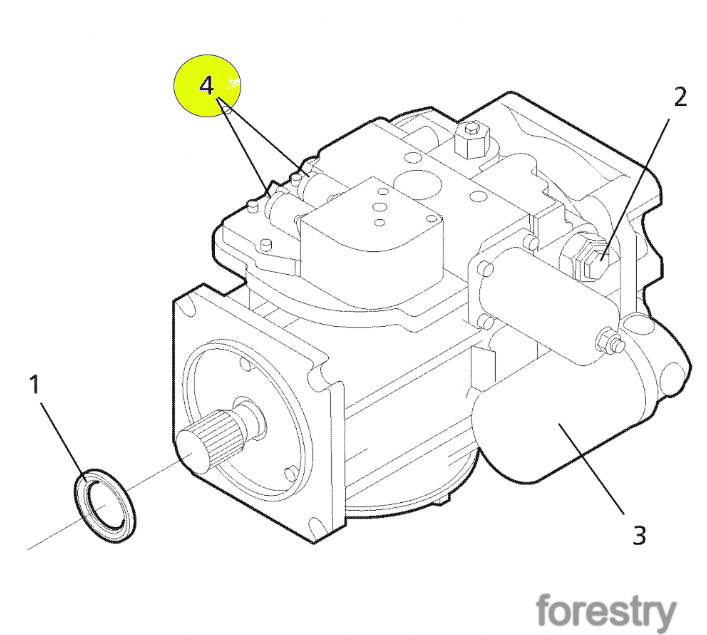 картинка Клапан 5044105 Komatsu