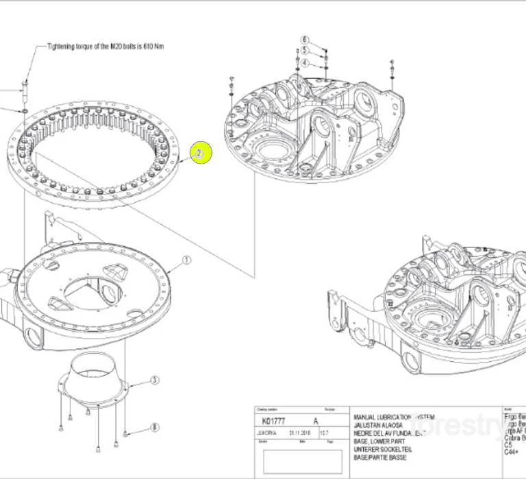 картинка Подшипник 0070362 Ponsse