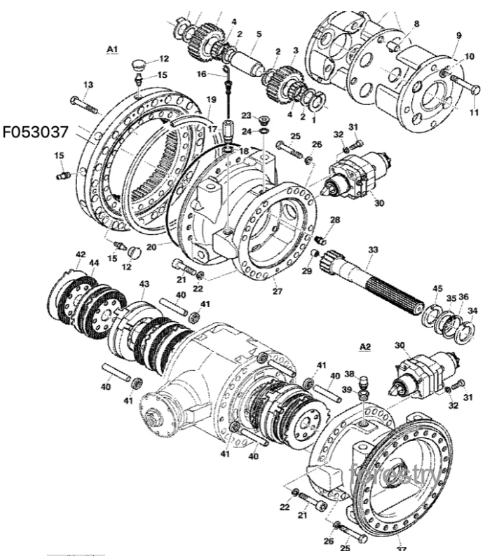 картинка Подшипник John Deere F053037