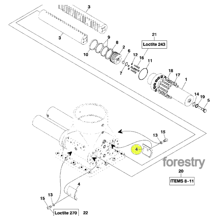 картинка Подшипник John Deer F621849