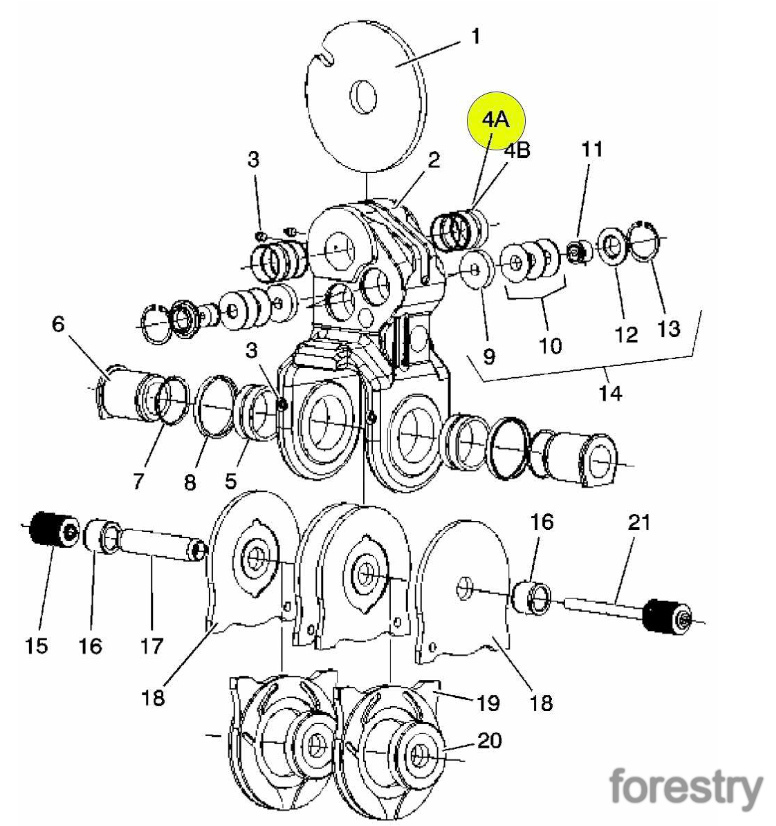 картинка Втулка F066812 John Deere