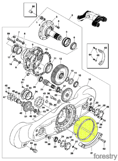 картинка Уплотнительное кольцо F035857 John Deere
