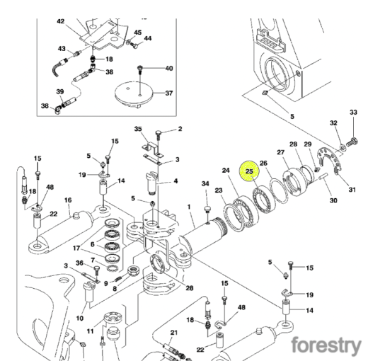 картинка Подшипник John Deere F023420