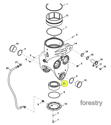 картинка Подшипник John Deere F070063